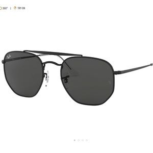 Ray-Ban Marshal polarized black sunglasses